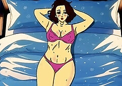 Wild cartoon sex with some hustle and shouting