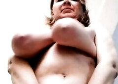 Breasty GILF masturbation compilation