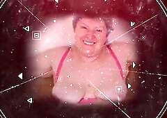 OMAHOTEL Obese Grandma Stripping Herself and Enjoyable Her Craves