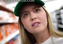 Wisconsin Tiff Quit Porn To Work At Dollar Tree Merely To Still End Up On Her Knees For Pay