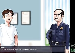 2D Porn Game, Summertime Saga Clip 122 - Mia's Mama and the Massive Bitch