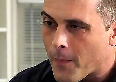 Horny shemale gave a perfect blowjob before bareback anal by perverted guy