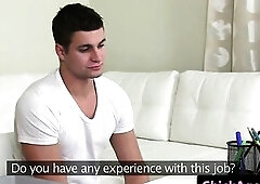 Czech agent pussyfucking casting amateur until this chab cums on her abdomen