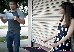 TEENPIES Hot brunette Shae Celestine banged by hard thick meat