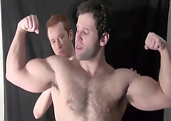 Bushy Muscle Hunk Worship