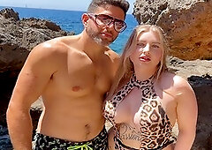 Hot German Tourist Gets Picked up and Fucked in Public