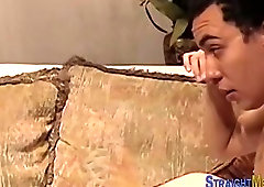 Gay amateur stroking and sucking