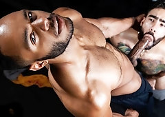 Baseball star Rooney Marx fucks his biggest fan, Papi Suave