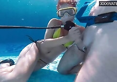 Erotic girlfriend, outdoor