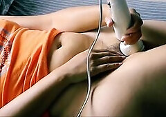 Relaxing Solo Session with a Vibrator