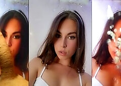 Worship Lauren Alexis. Cum tribute for hot youtuber.