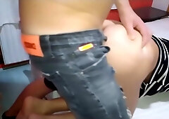 Short Stud In Size Difference Bareback With Tall Stud And Short Twink Dude