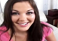 See this experienced brunette hair eagerly gulp a biggest shaft, her mouth bulging as spit leaks everywhere, leading to intensive fingering that makes