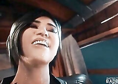 2 Lesbian babes had joy in the teach