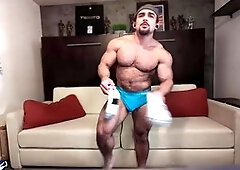 Massive cocks, straight bodybuilder, a big cock man