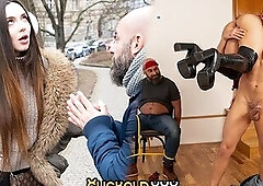 CuckoldXXX - Cheating Wife Sakura Hell Rides WellHung Guy in Front of Her Blindfolded Cuck Spouse