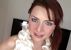 Literally spoon feeding her