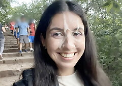 If you come second to this mountain - you'll be walking around with cum on your