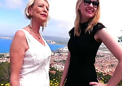 Eva, 70ans, Et 22ans, Le Choc Des Generations ! With Lyna Jade, Eva Delage And Maxime Horns