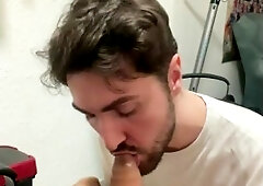 Sucking My Latin Friend Dick And Making Him Cum