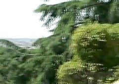 Gay bends over for anal from