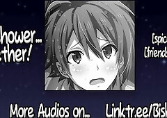 [Yaoi ASMR] Fapping Off in the Bathroom with your Greatest Buddy [Male Moans] [Boyfriend Audio]