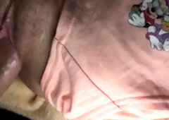 Hot Roommate Let Me Fuck Her Pussy and Cum on Kinky Panties