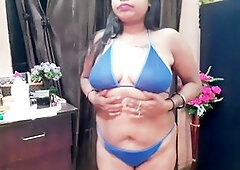 Seductive Indian wife flaunts her curves - Part 7