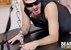BEARFILMS Insane DOMINATION & SUBMISSION Condom-Free with Wolf Silian and Tom Fox