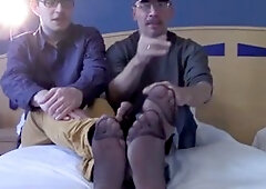 Starzy z młodymi, sock, young twinks