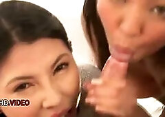 Naughty JAV Teens Give Hot Blow Jobs When Their Lust Heats Up