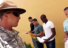 Military gay fucking xxx Yes Drill Sergeant!