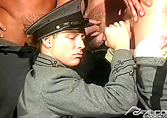 Tim Barnett, Scott Russell And Steve Maverick - Uniform Masturbation With Etc