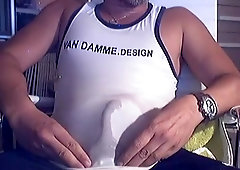 void urine session in barcode berlin biker short