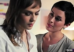 Rebecca Vanguard is always doing her best to please her boss Olive until one day she is asked to wear sexy dress and lets her husband fuck her tight t