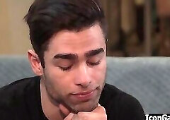 Cute gay guy fucks his straight best friend