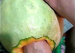 Trying recent things with a melon.