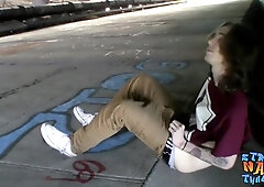 Sean Johansen In Rebel With No Shame Wanking It Outdoor