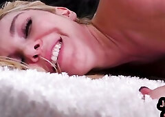 POV PS oral job mother I'd like to fuck in nylons rides dong and talks smutty