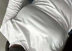 B.J. is the boss at home during the time that his wife is at work.