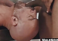 Ray Diesel's huge penis buries deep in my juicy ass