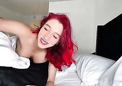 Delightful Redhead Lets her Daddy’s Superlatively good Ally Do Her as Hard As This chab Desires - Zoey Di Giacomo, JMac