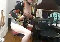 Sick little humping SLUT