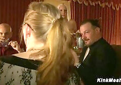 Formal Dinner Rope Bondage Orgy