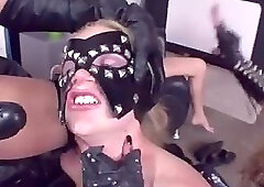 FemDomination of  Bride while Hubby watches