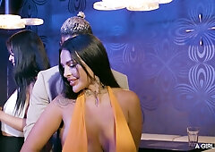 Shameless glamour lesbians exciting porn movie