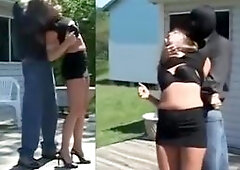 slutty realator cuffed and abdctd