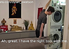Gay-for-pay handyman gets sexually lured by glorious masseuse
