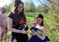 I fucked my Slavic babe in public and our friend recorded every inch we show