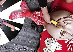 That babe WINS Her G-Spot Climax in her Fantasy Game